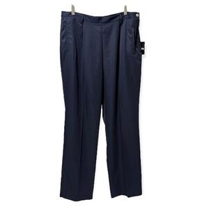 Sag Harbor Sport In Action Women's Navy Blue Pleated Pants Size 14‎